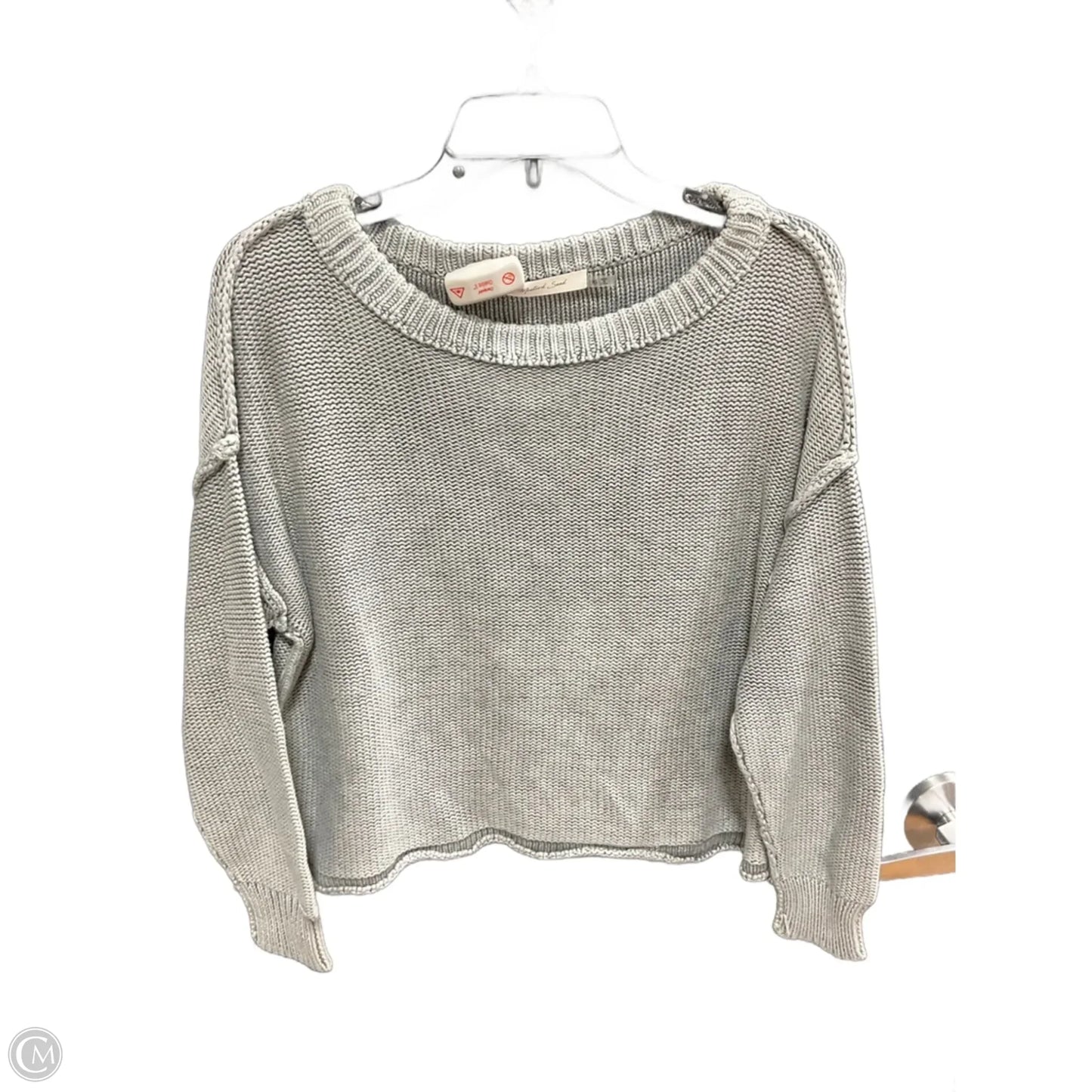 Sweater By Mustard Seed In Grey, Size: Xs