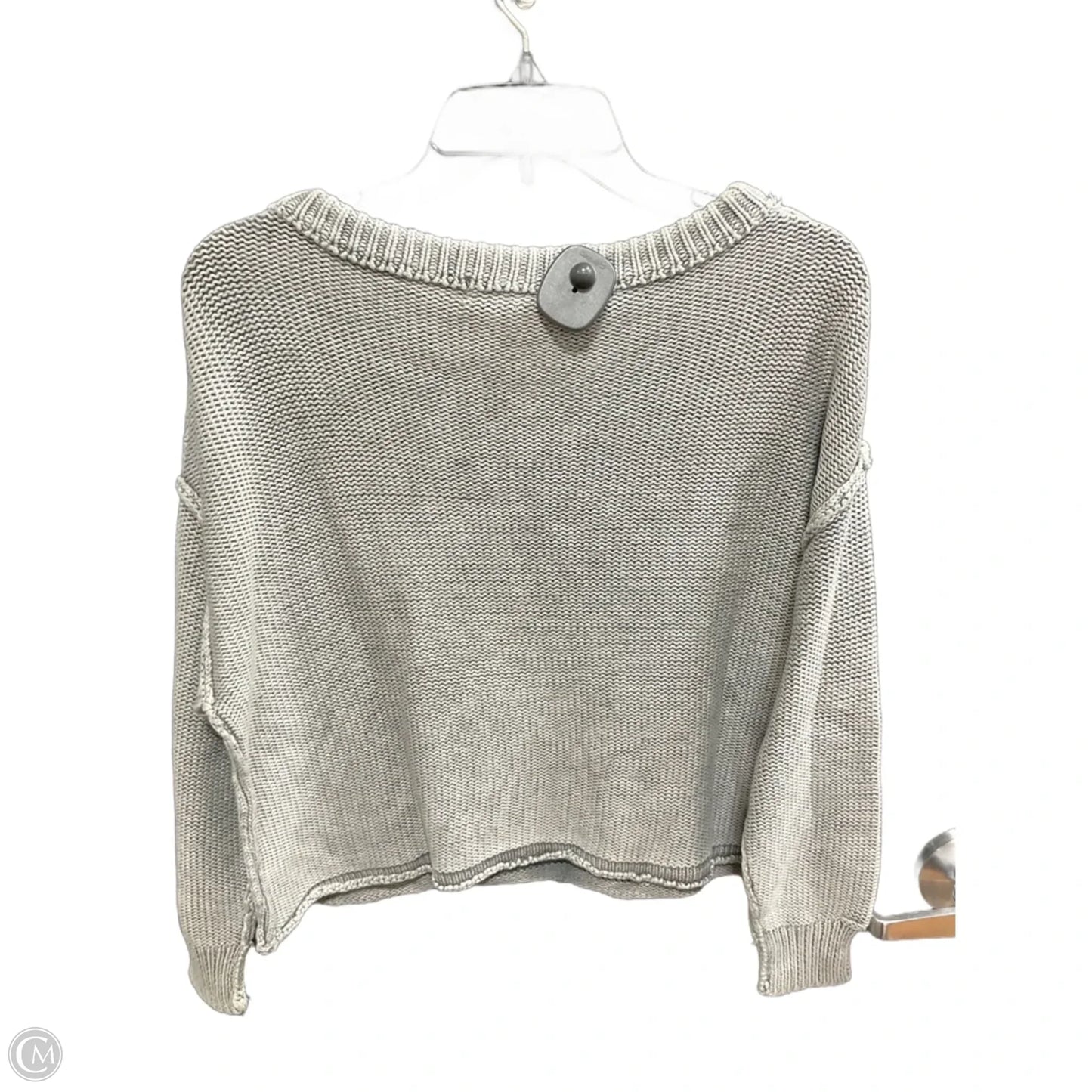 Sweater By Mustard Seed In Grey, Size: Xs