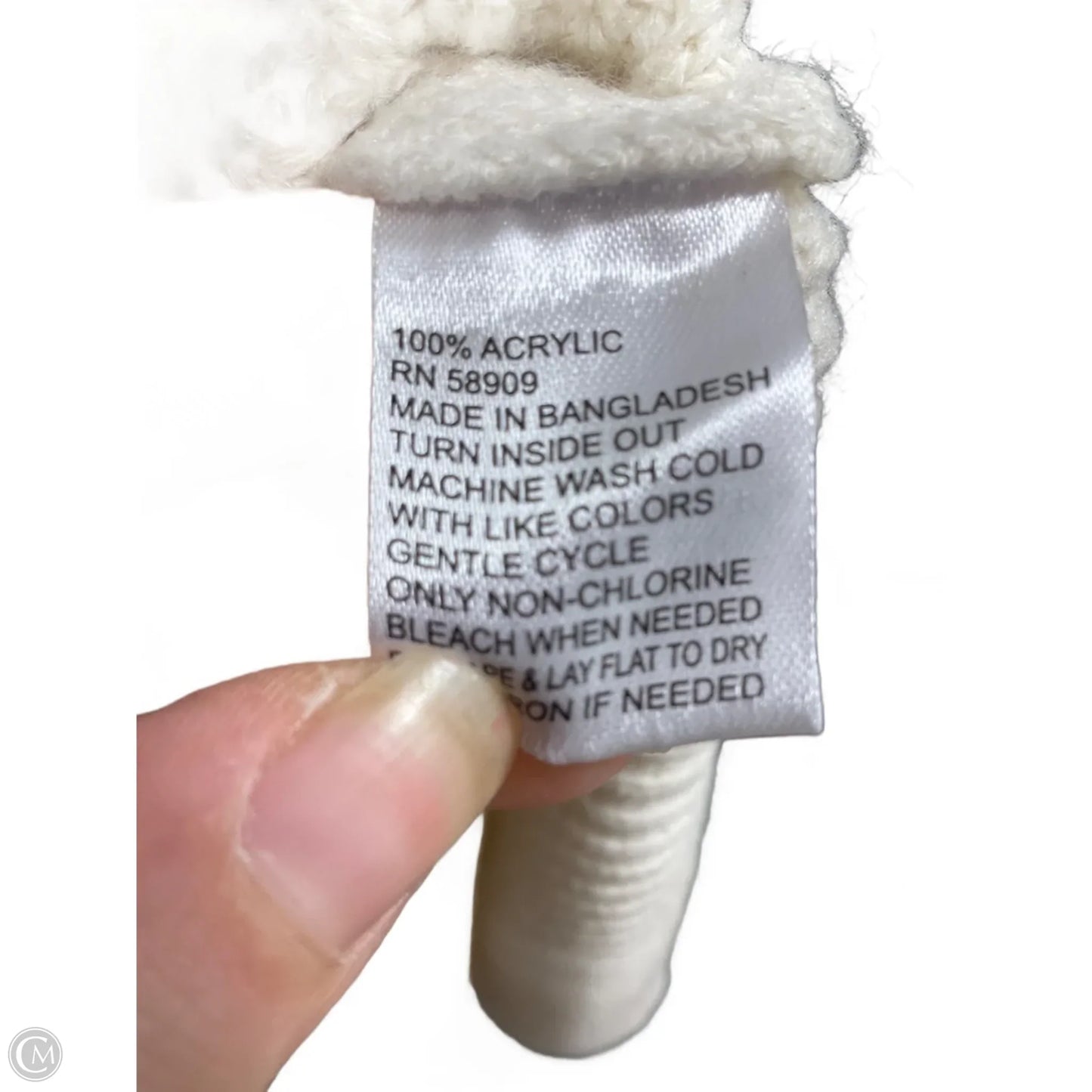 Top Sleeveless By Gianni Bini In Cream, Size: L