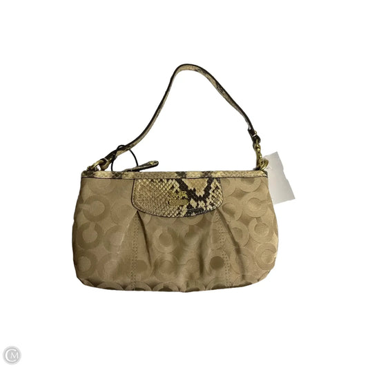 Handbag Designer By Coach, Size: Small