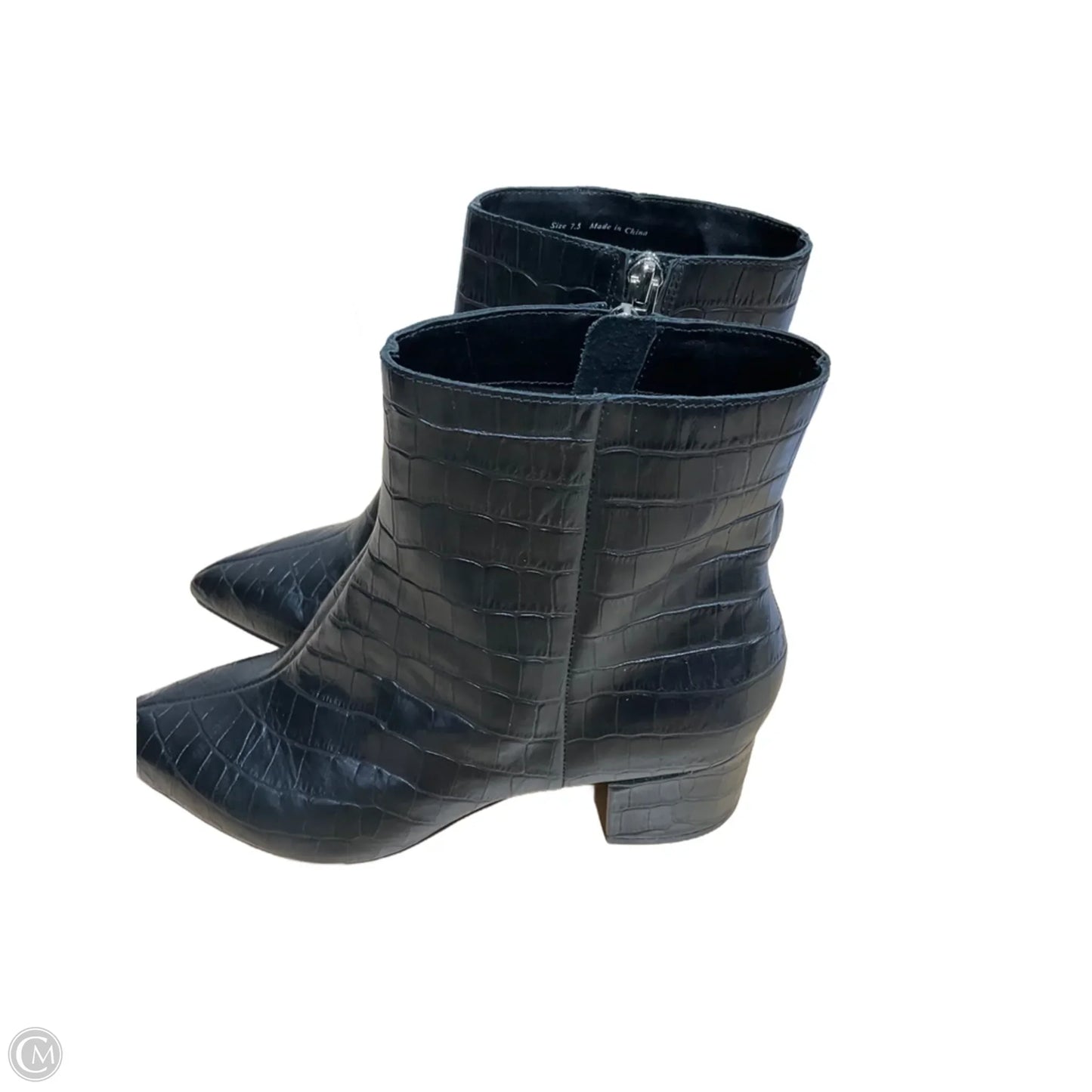 Boots Ankle Heels By Dolce Vita In Black, Size: 7.5