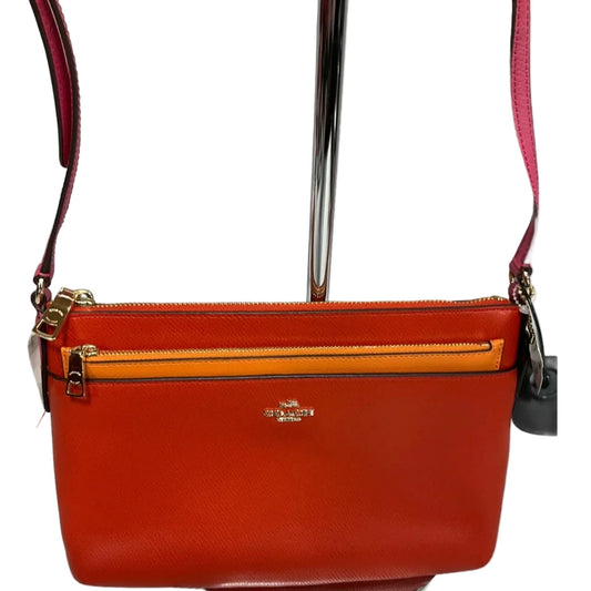 Crossbody Designer By Coach, Size: Medium