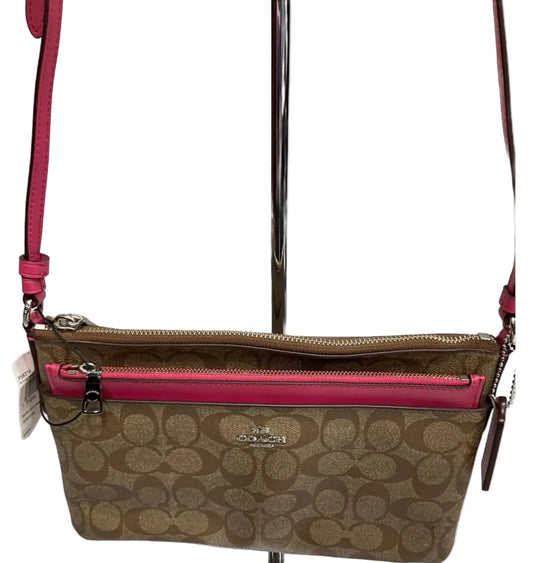 Crossbody Designer By Coach, Size: Medium