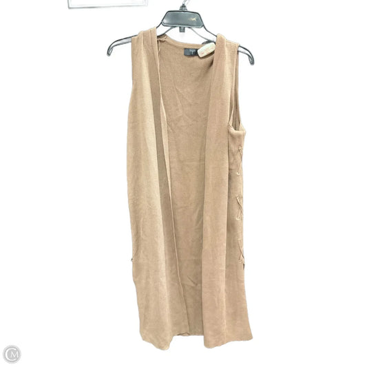 Vest Other By Tahari In Beige, Size: M