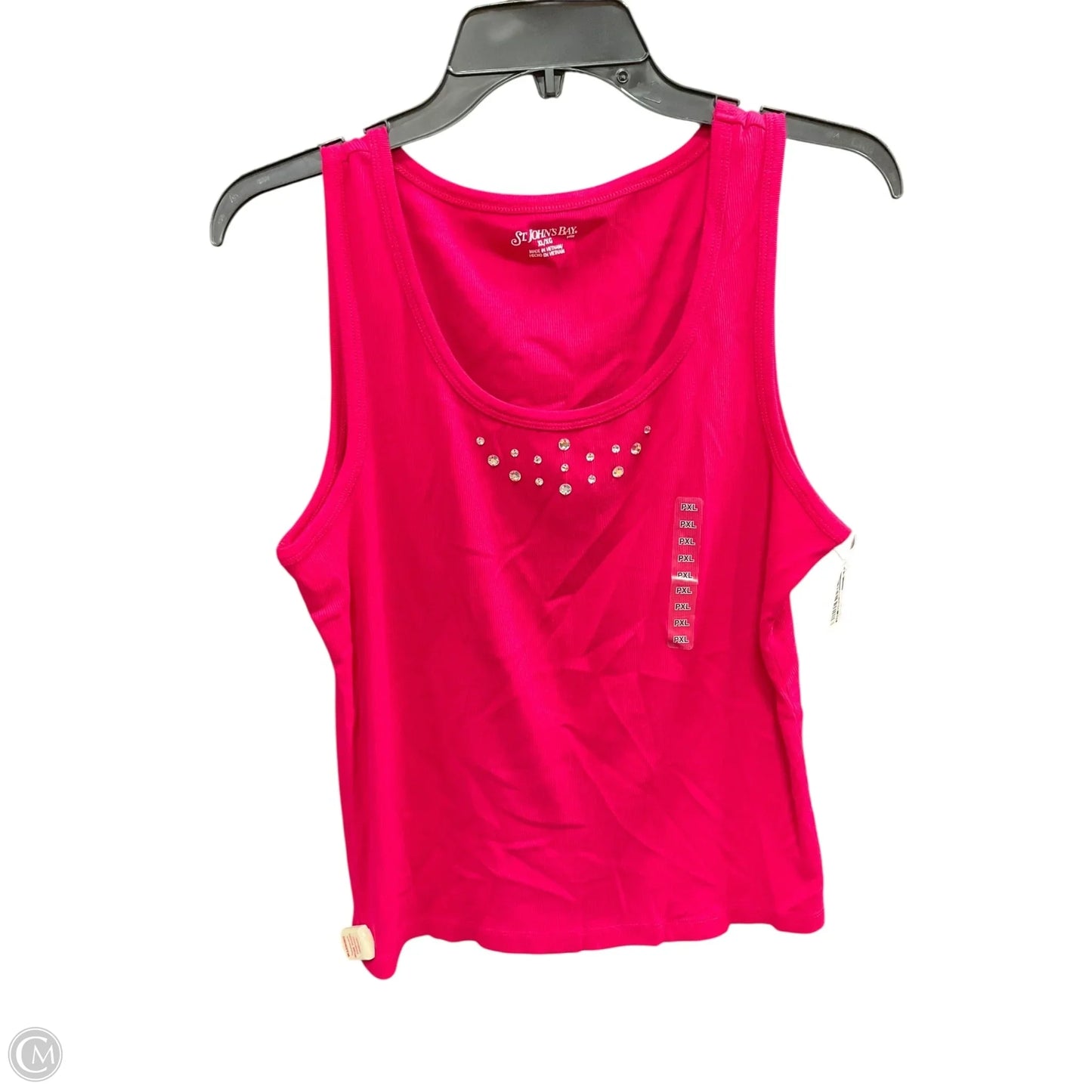 Tank Top By St Johns Bay In Pink, Size: Xl