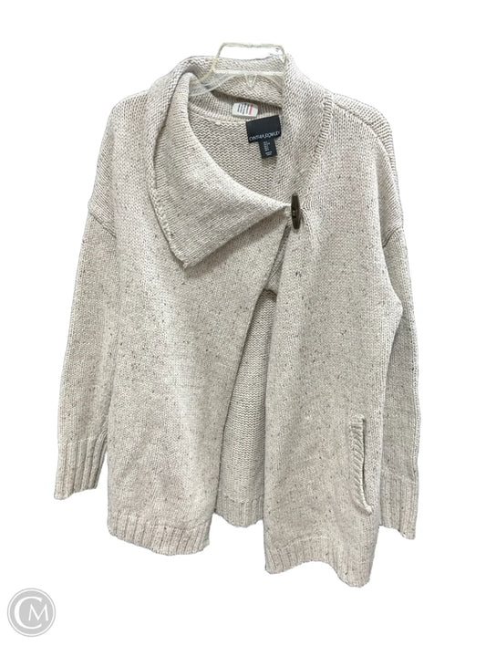 Cardigan By Cynthia Rowley In Tan, Size: L