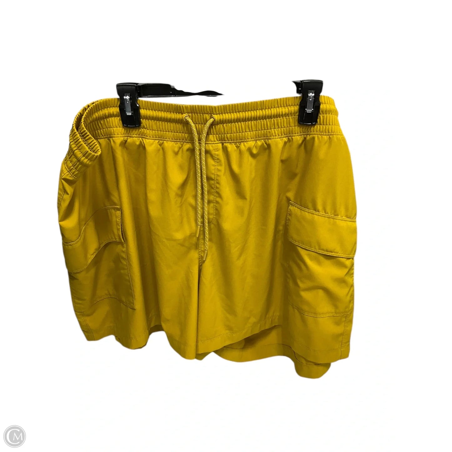 Athletic Shorts By Clothes Mentor In Yellow, Size: Xxl