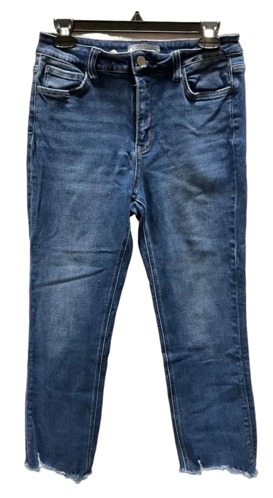 Jeans Straight By Maurices In Blue Denim, Size: 6