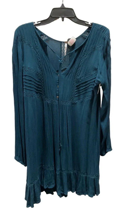 Dress Casual Short By Free People In Teal, Size: M
