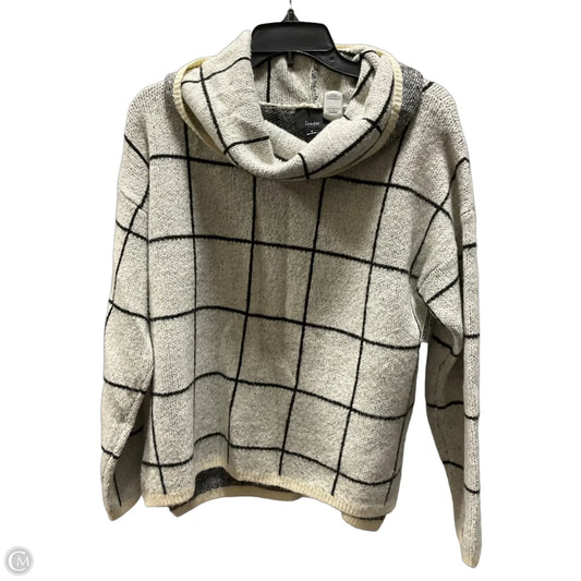Sweater By Lumiere In Black & Cream, Size: S