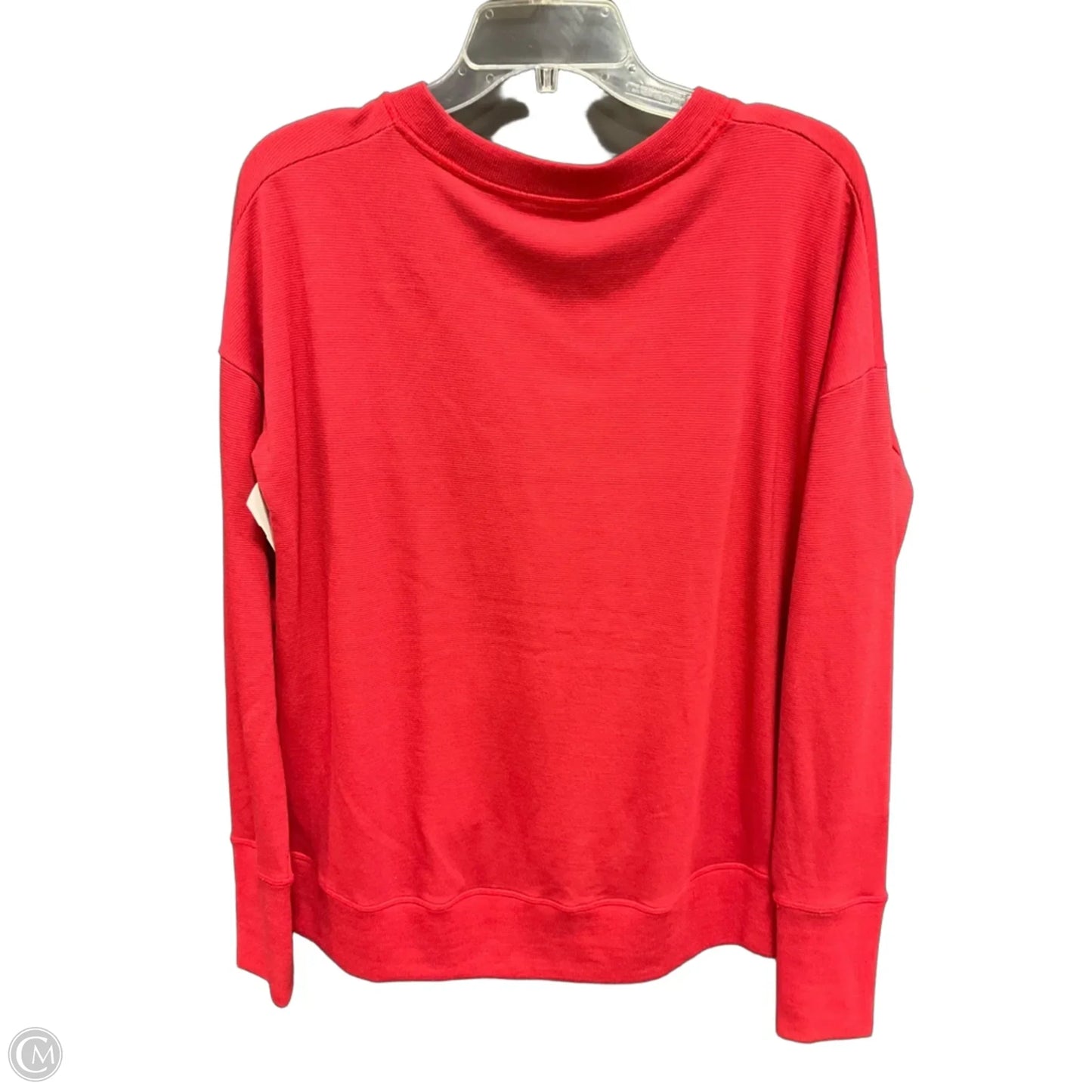 Athletic Sweatshirt Crewneck By Athleta In Red, Size: M