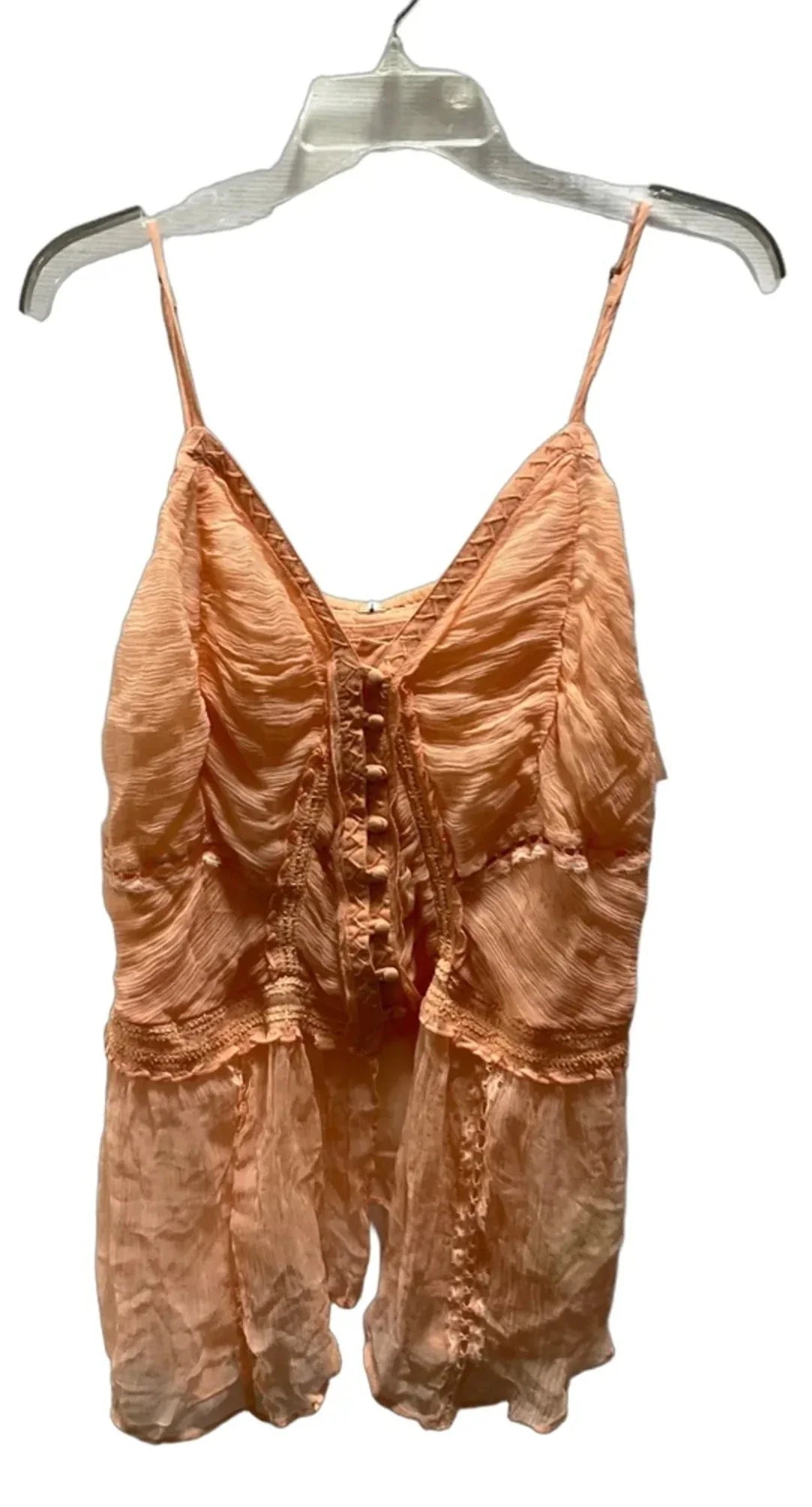 Top Sleeveless By Free People In Pink, Size: S