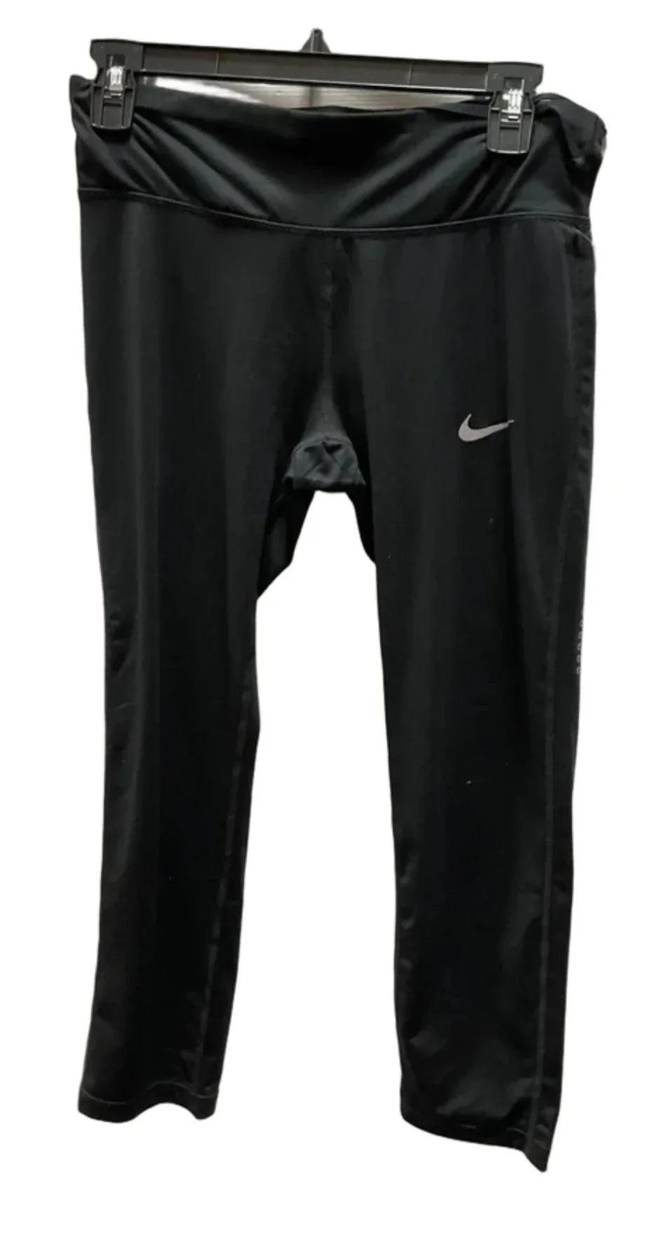 Athletic Leggings Capris By Nike In Black, Size: M