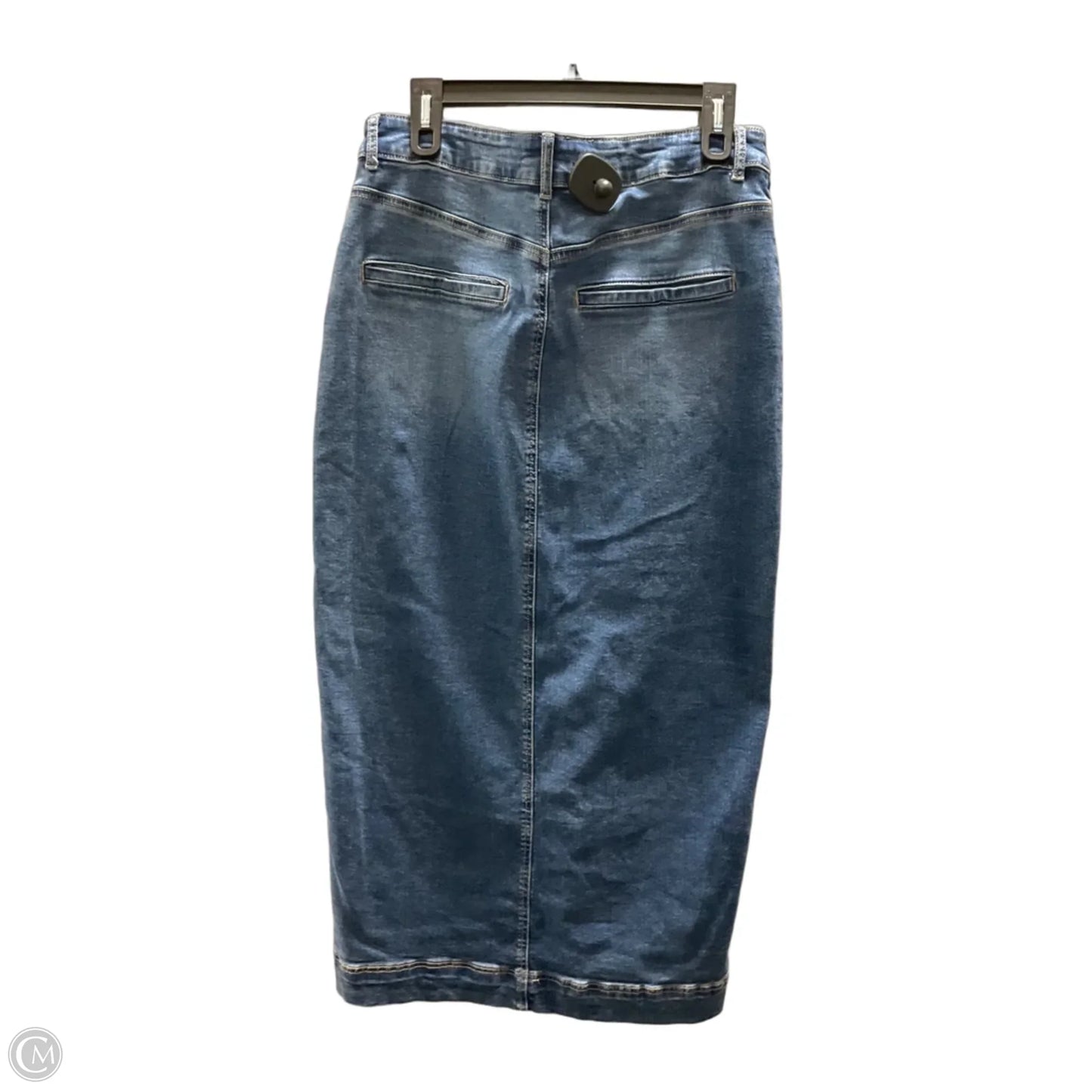 Skirt Maxi By Bagatelle In Blue Denim, Size: 10