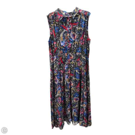 Dress Casual Maxi By Maeve In Floral Print, Size: 16