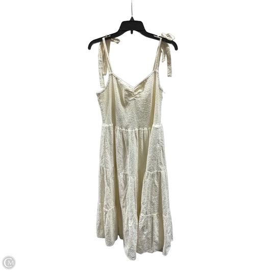 Dress Casual Maxi By Madewell In White, Size: Xl