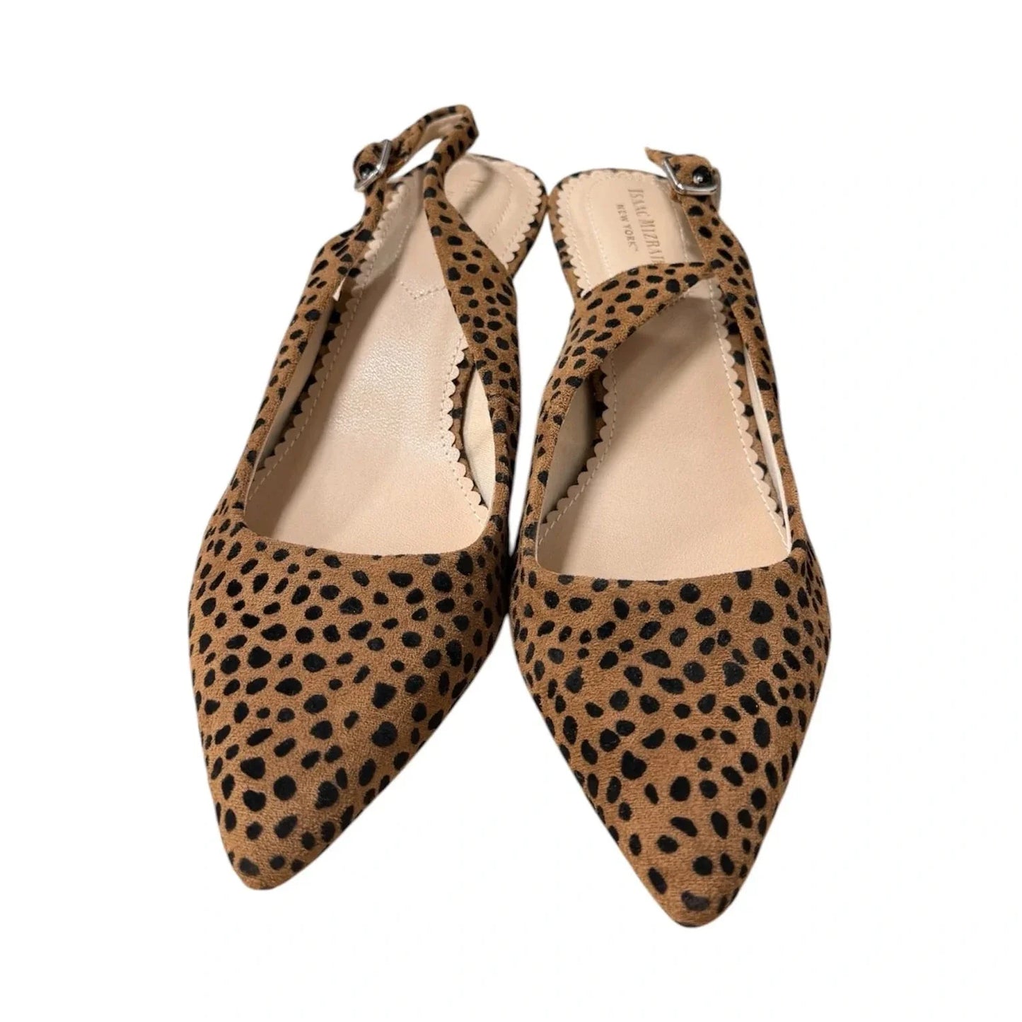 Shoes Heels Kitten By Isaac Mizrahi In Leopard Print, Size: 9
