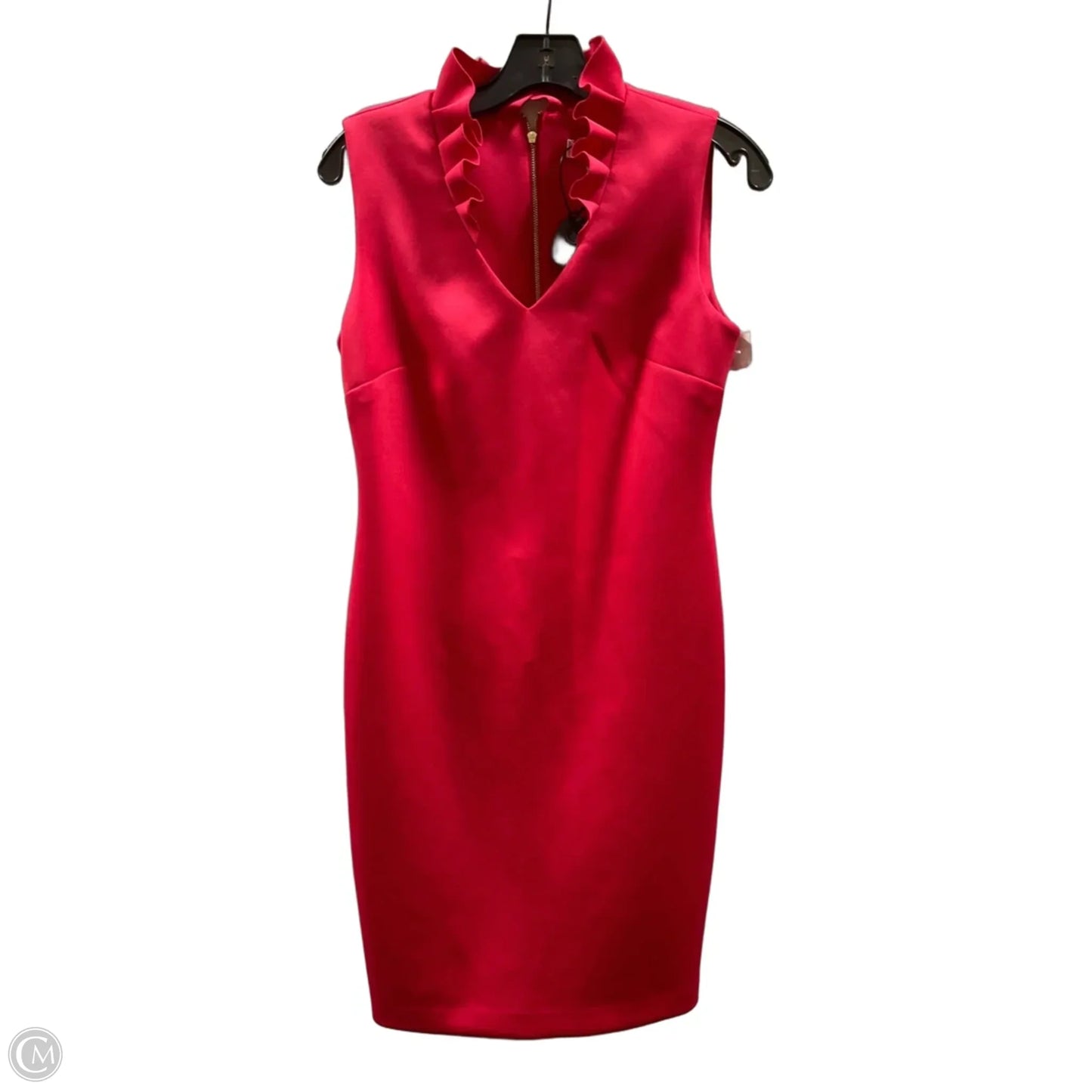 Dress Party Short By Calvin Klein In Pink, Size: 10