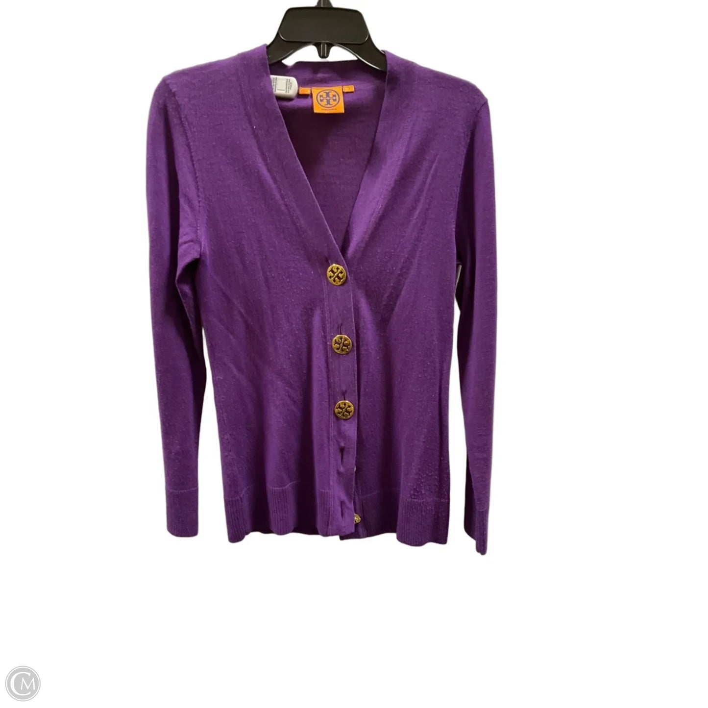 Cardigan By Tory Burch In Purple, Size: S