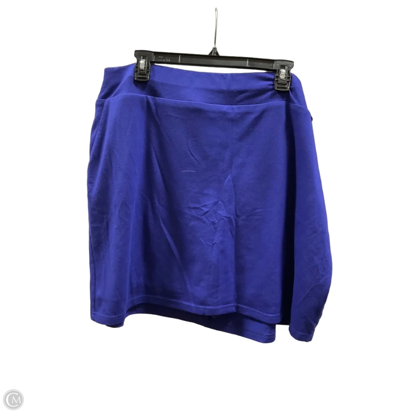 Skirt Mini & Short By Jones New York In Blue, Size: 2x