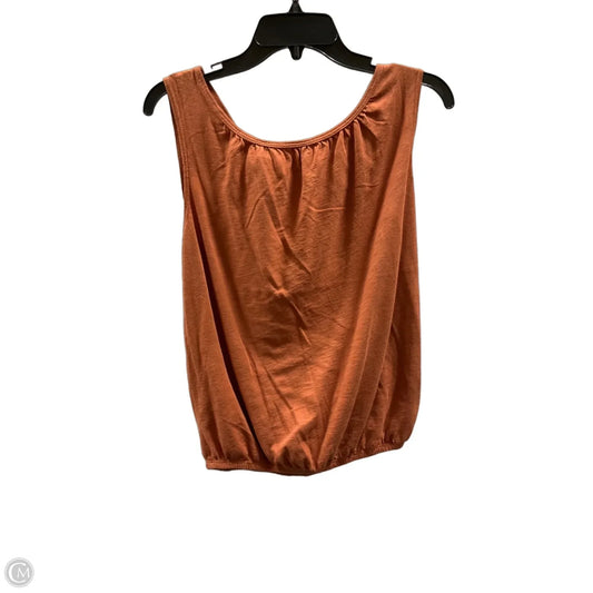 Top Sleeveless By T.la In Orange, Size: M