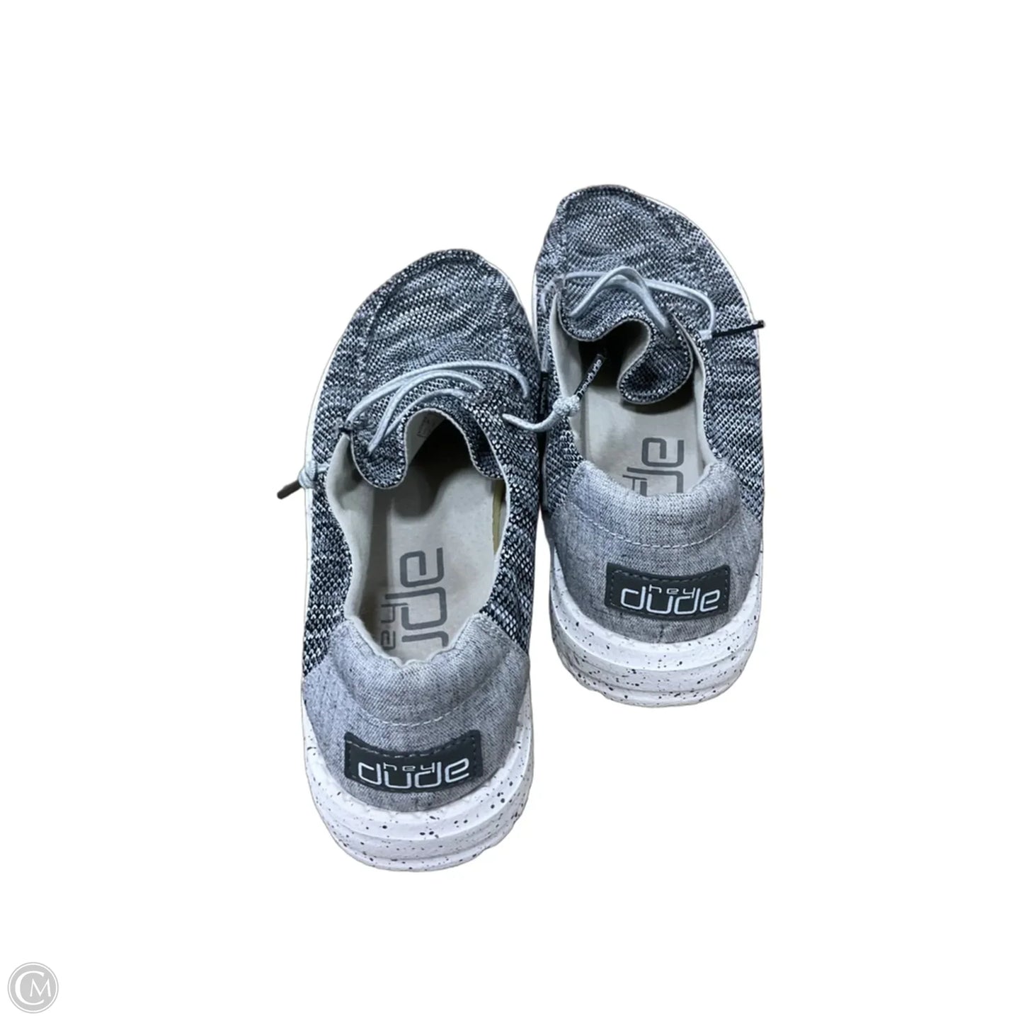 Shoes Sneakers By Hey Dude In Black, Size: 7