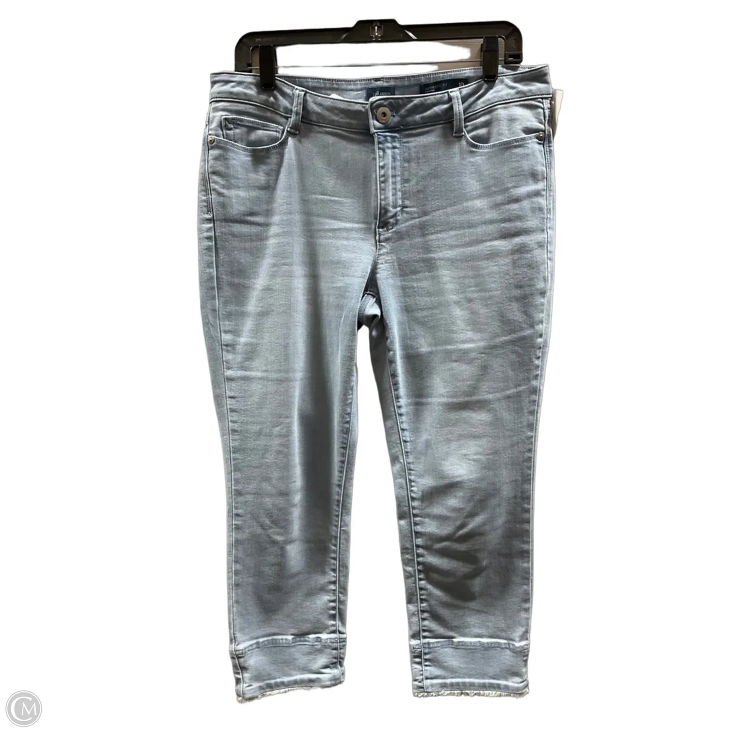 Jeans Cropped By J. Jill In Blue Denim, Size: 10