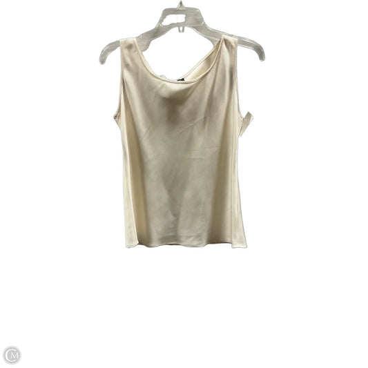 Top Sleeveless By Lafayette 148 In Cream, Size: 4