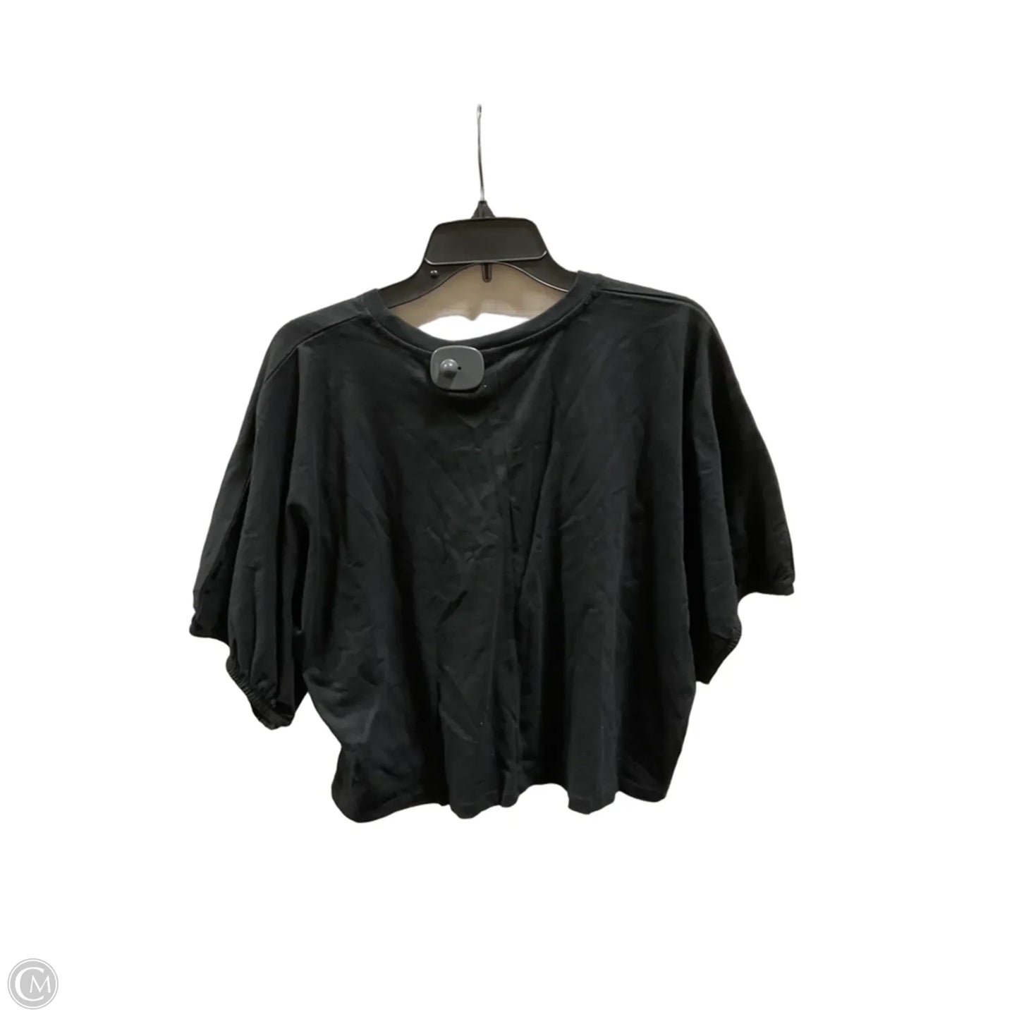 Top Short Sleeve By Zara In Black, Size: M