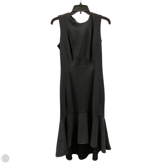 Dress Party Midi By Calvin Klein In Black, Size: 4