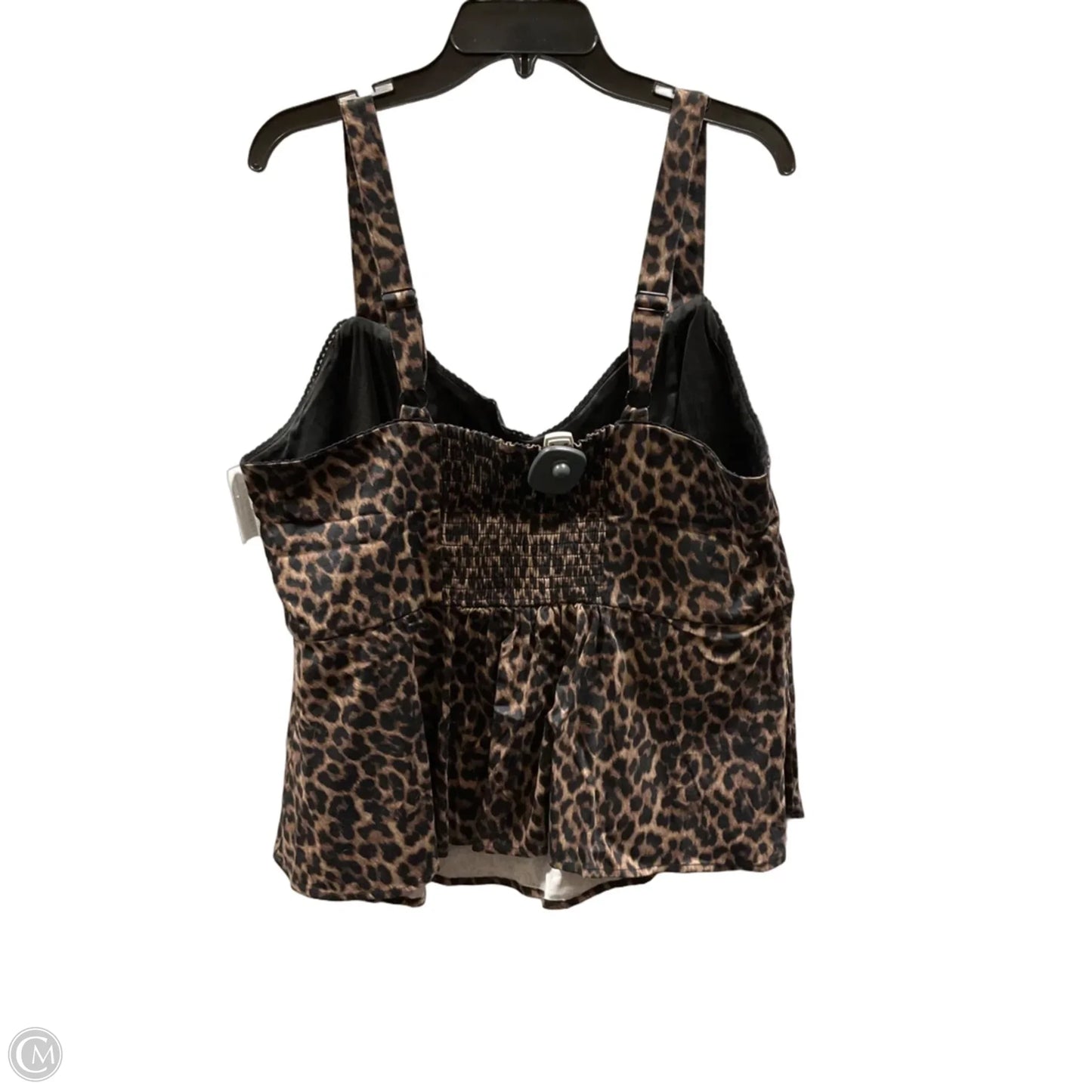 Top Sleeveless By Torrid In Animal Print, Size: 2x