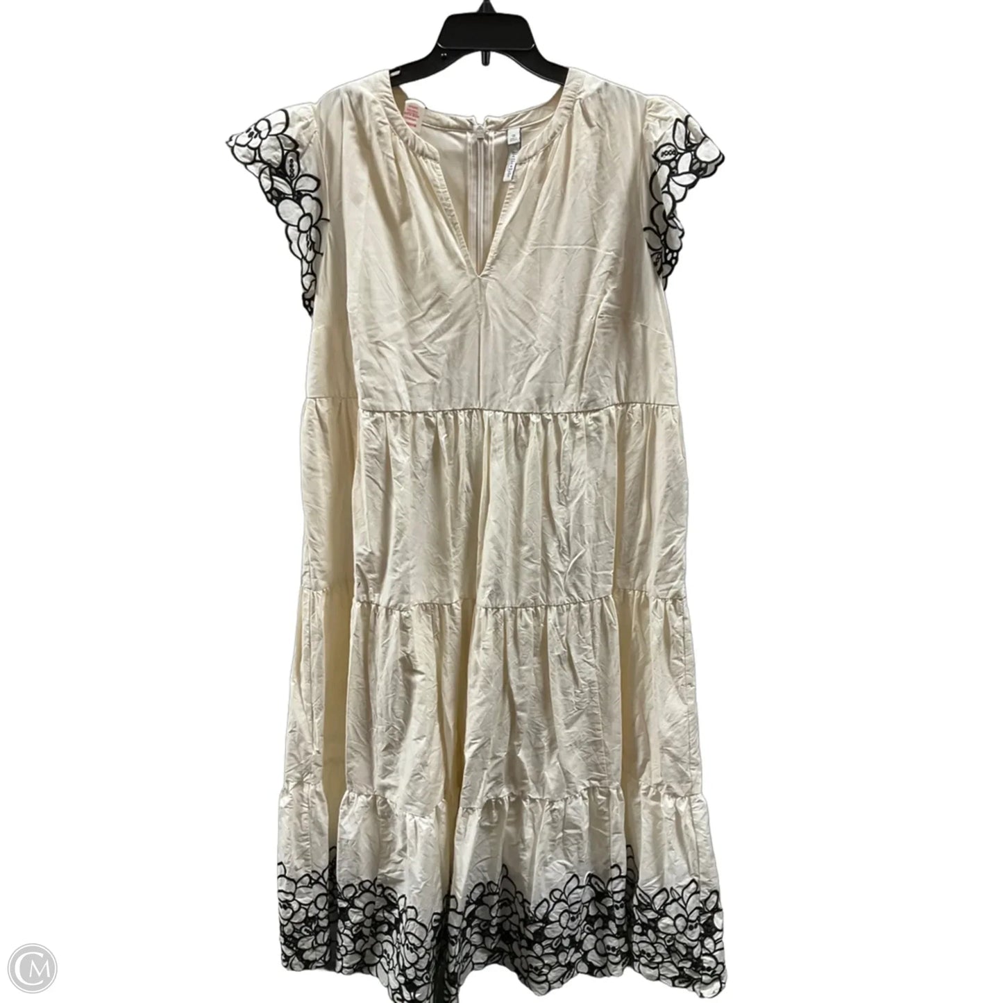 Dress Casual Maxi By Torrid In Cream, Size: 18