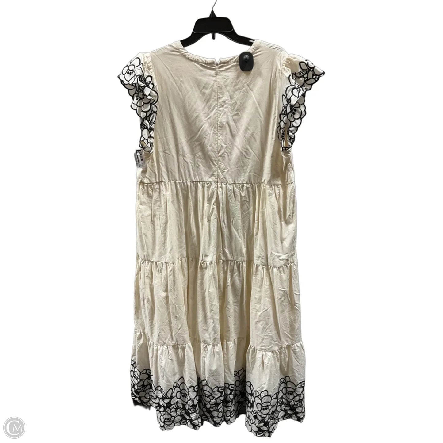 Dress Casual Maxi By Torrid In Cream, Size: 18