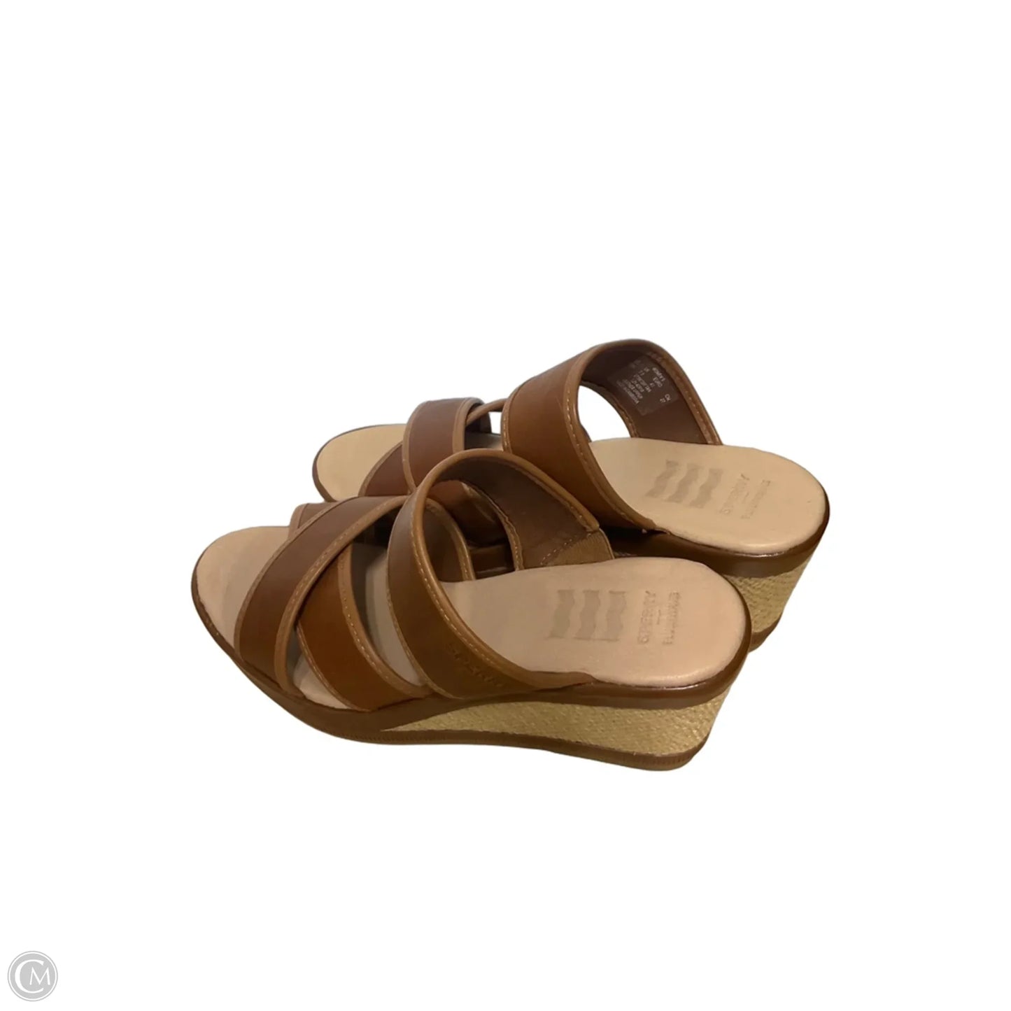 Sandals Heels Platform By Sperry In Brown, Size: 10