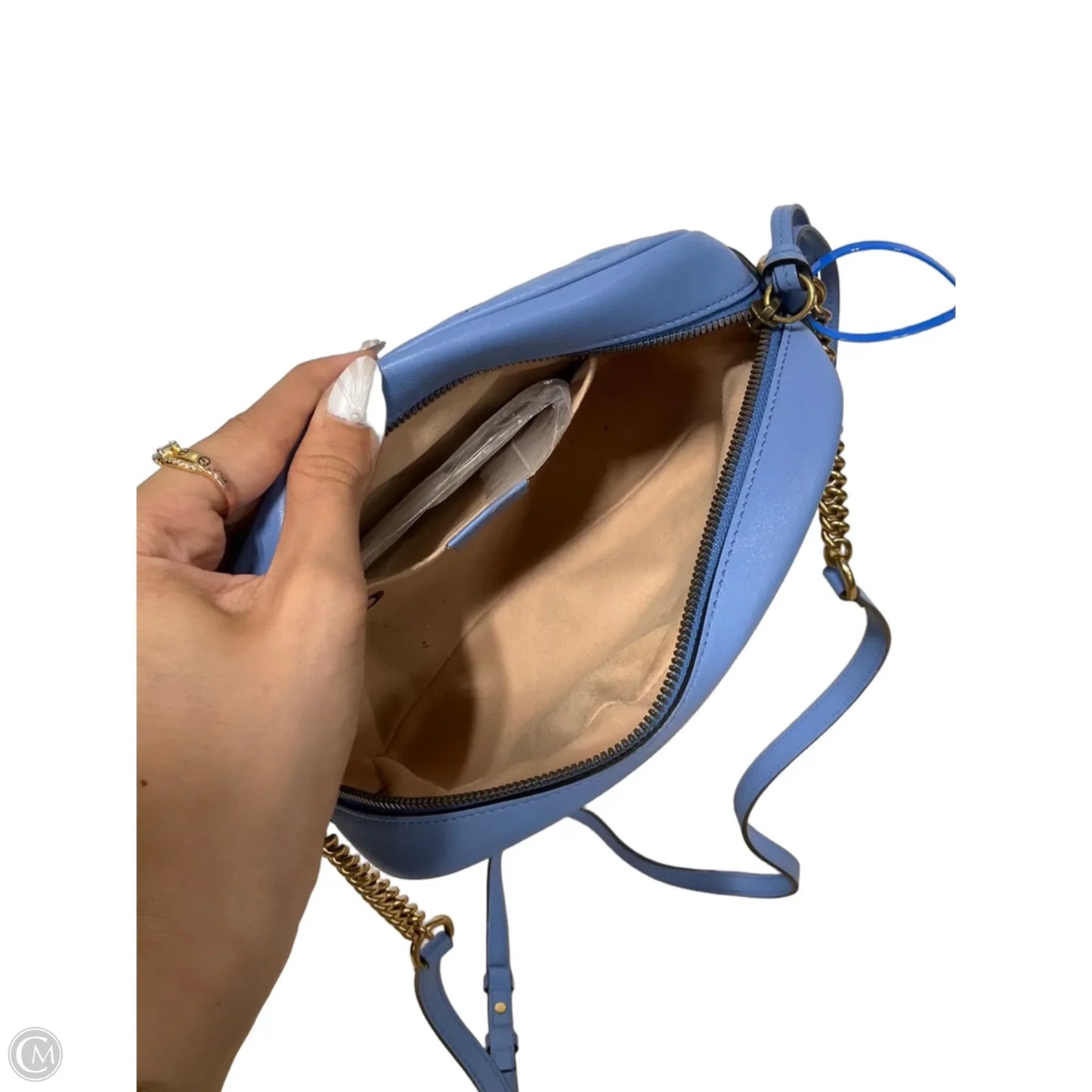 Crossbody Luxury Designer By Gucci, Size: Small