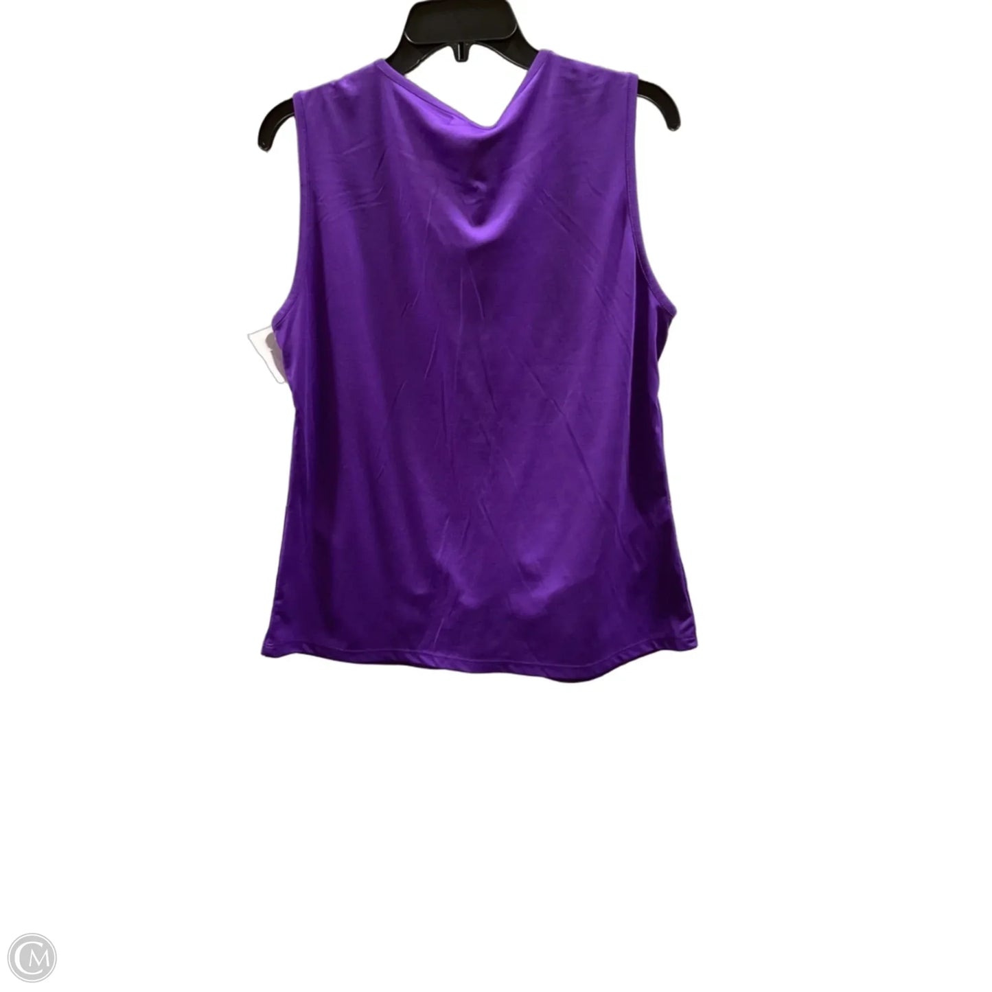 Athletic Tank Top By Cmf In Purple, Size: M
