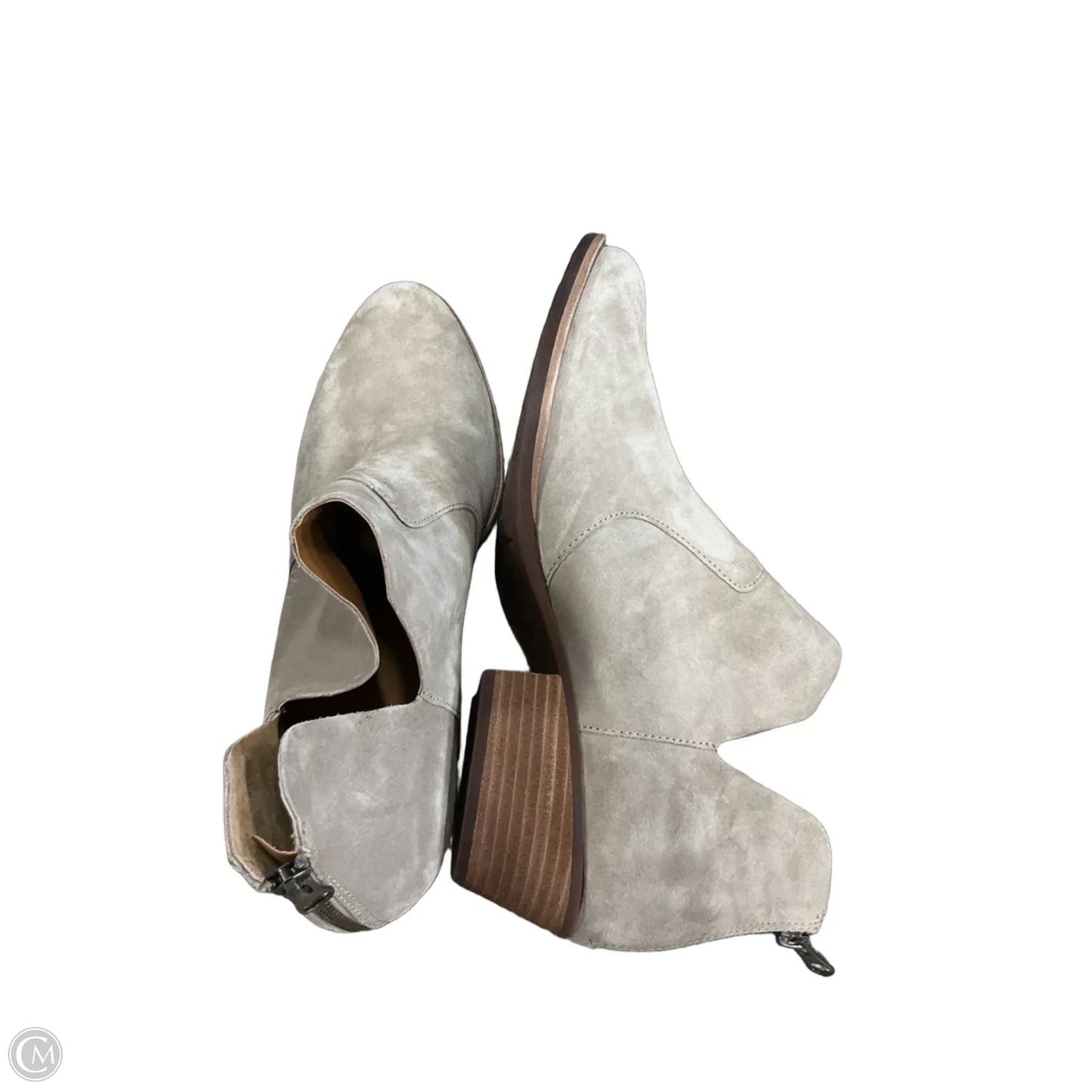 Boots Ankle Heels By Kork Ease In Tan, Size: 11