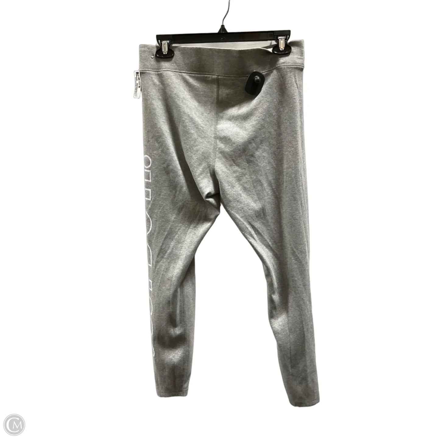 Athletic Leggings By Nike In Grey, Size: L