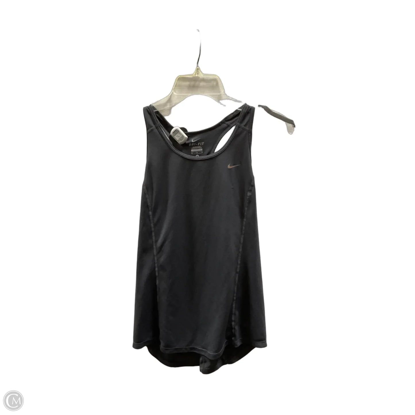 Top Sleeveless By Nike In Grey, Size: M