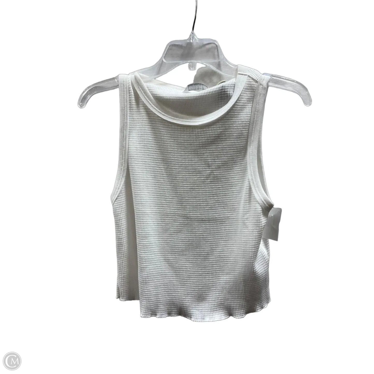 Top Sleeveless By Calvin Klein In White, Size: S