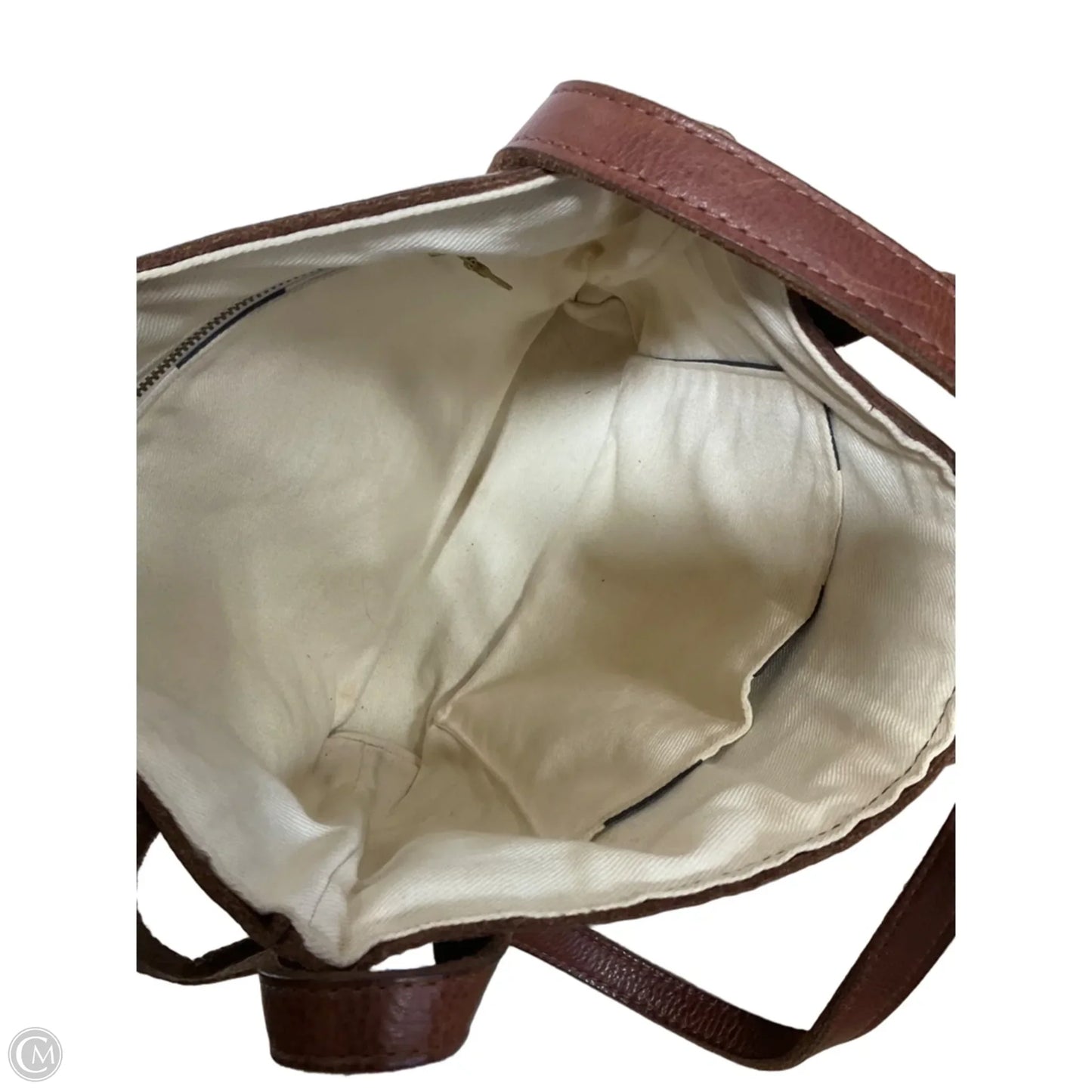 Handbag Leather By Cma, Size: Medium