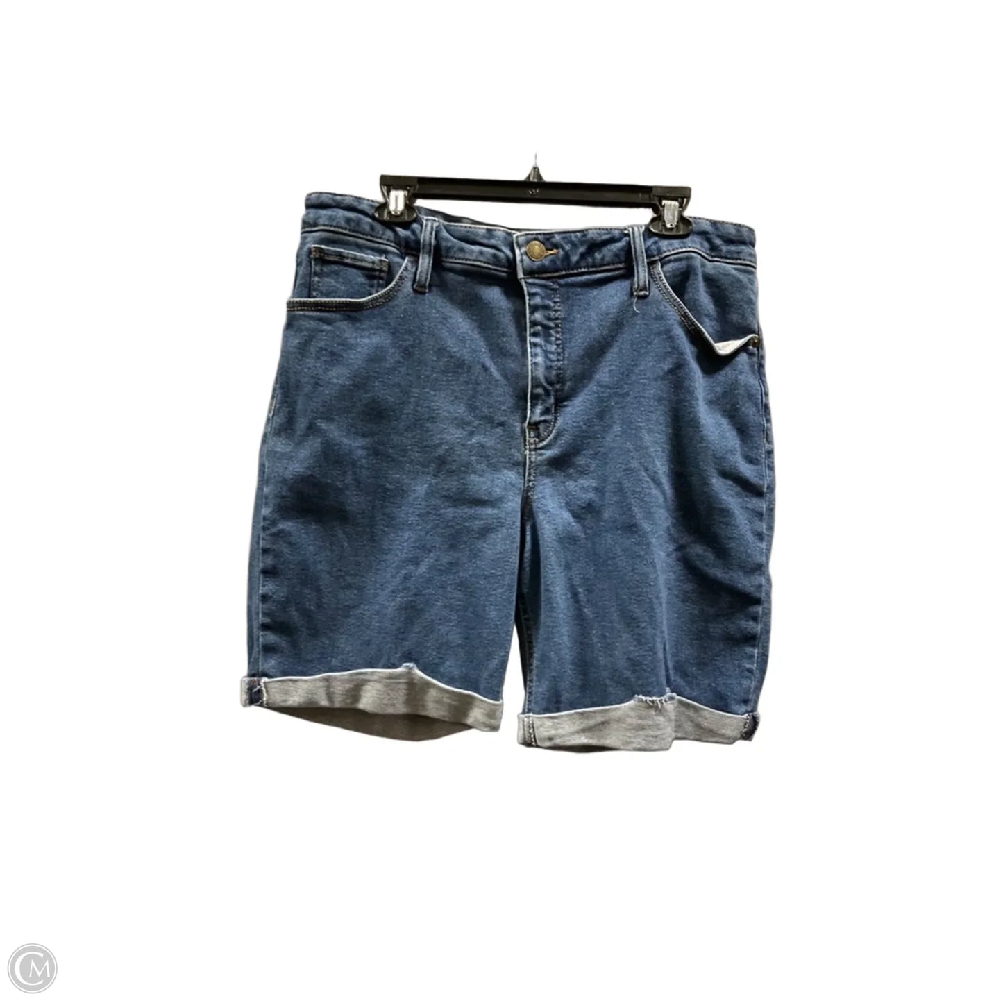 Shorts By Ava & Viv In Blue, Size: 18