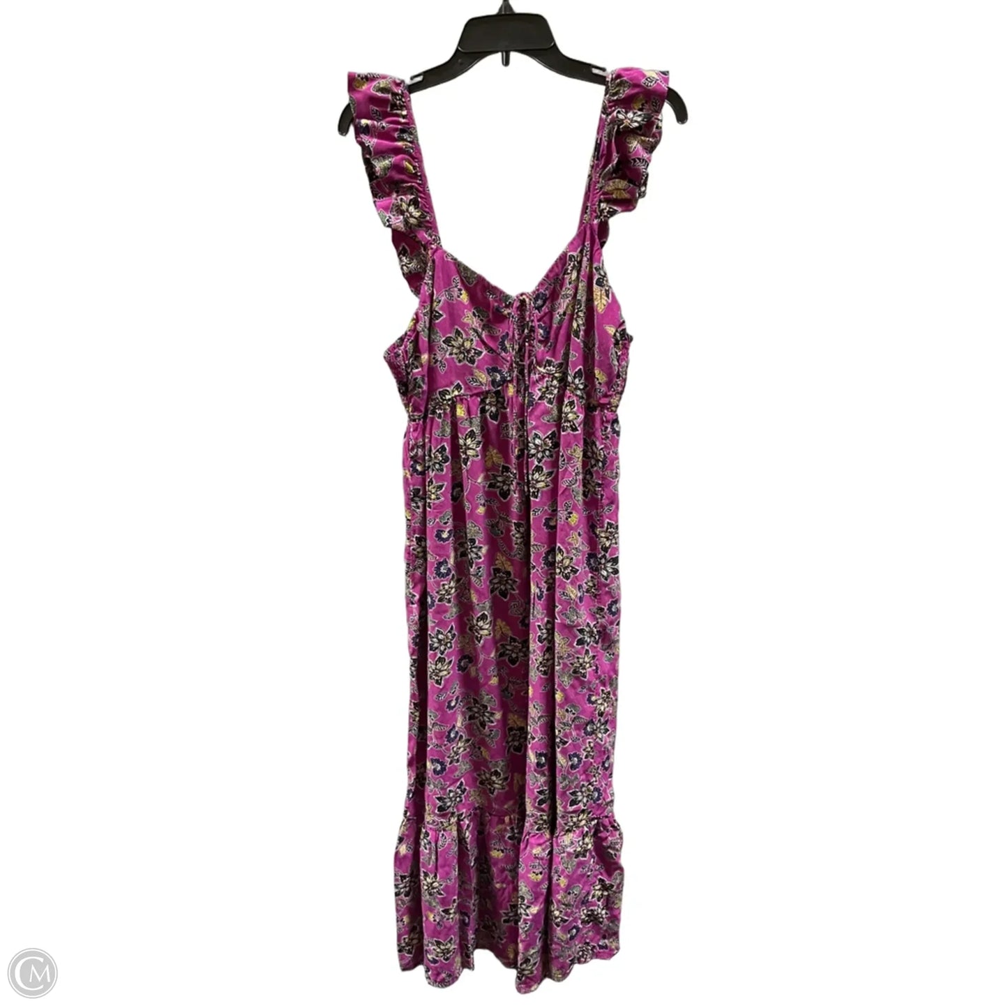 Dress Casual Maxi By Loft In Purple, Size: L