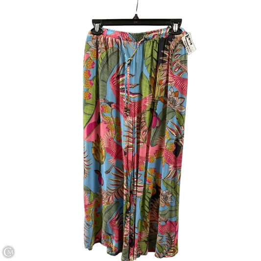Pants Lounge By Rachel Zoe In Tropical Print, Size: 12