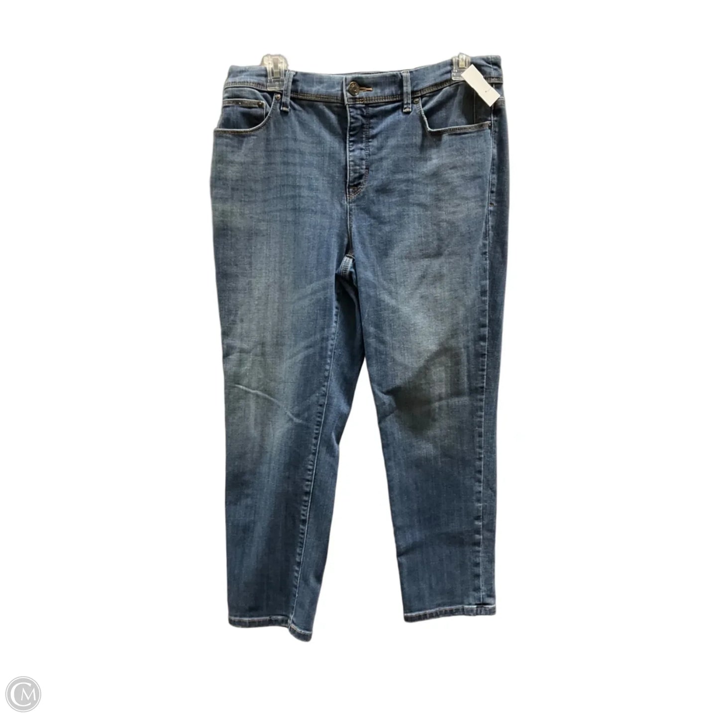 Capris By Chicos In Blue, Size: 6