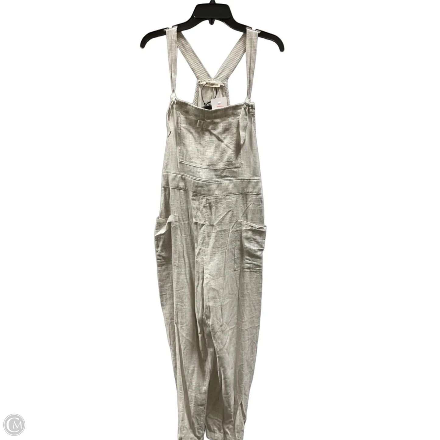 Romper By Cmf In Striped Pattern, Size: M