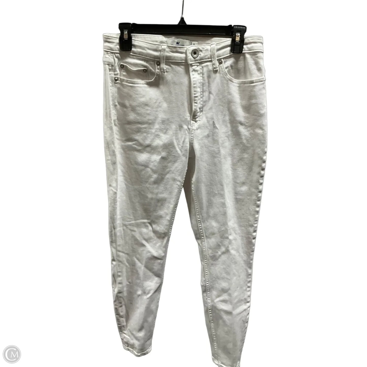 Jeans Skinny By Vineyard Vines In Beige, Size: 8