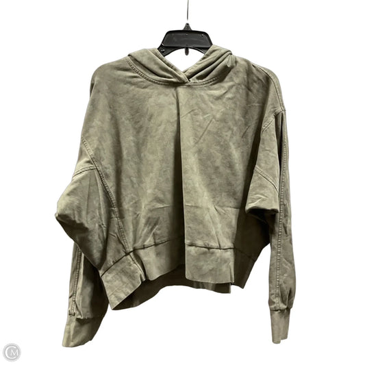 Sweatshirt Hoodie By Athleta In Camouflage Print, Size: L