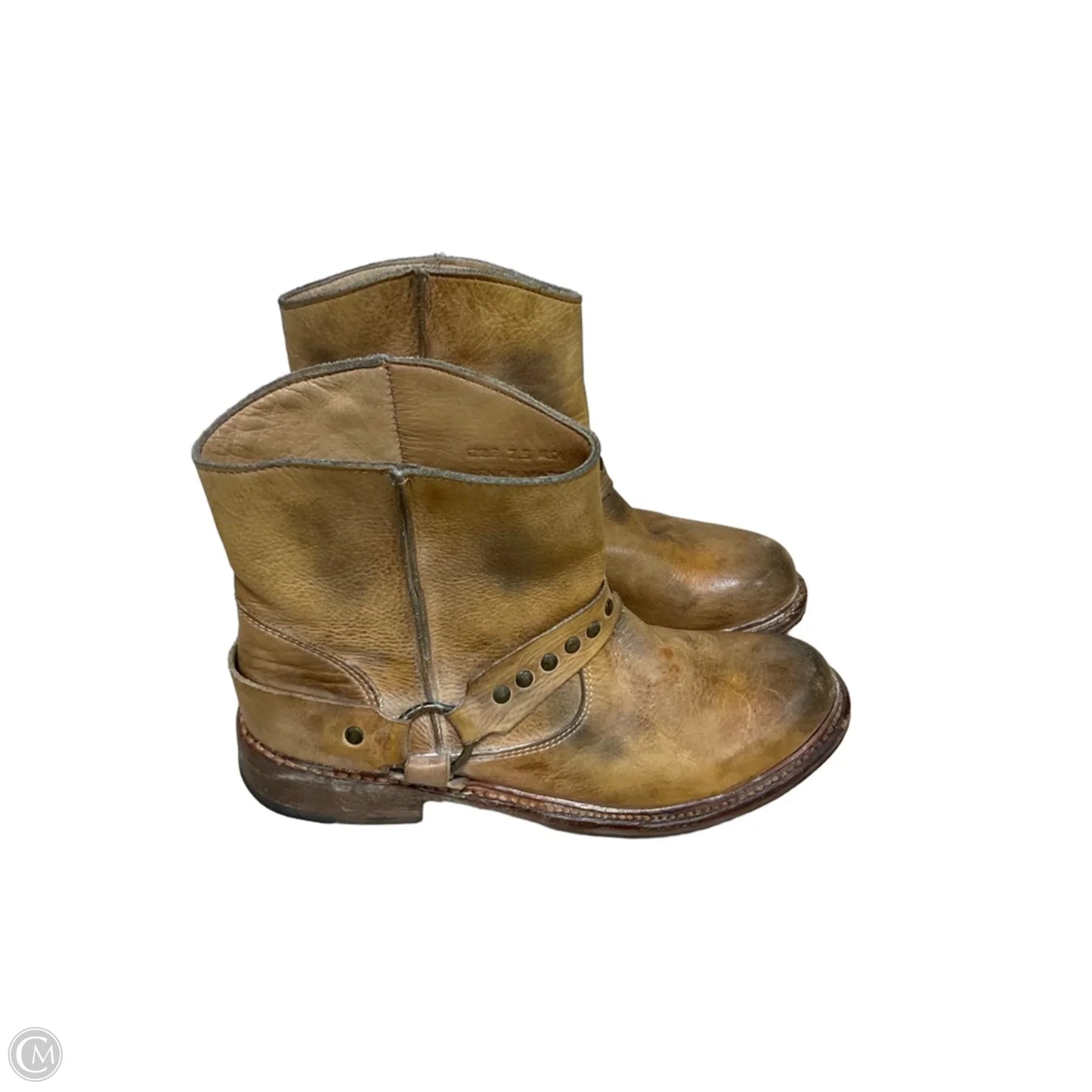 Boots Ankle Flats By Bed Stu In Brown, Size: 7.5
