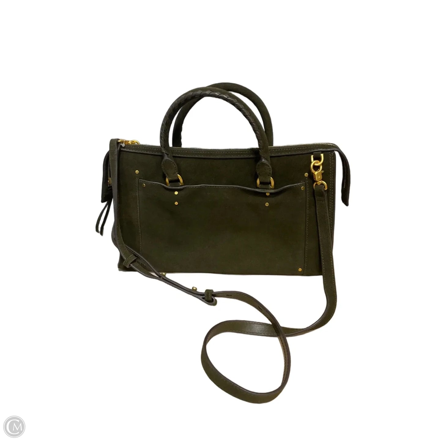 Crossbody Leather By Madewell, Size: Medium